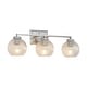 preview thumbnail 3 of 9, Golden Lighting 3094-BA3 Elliott 3 Light 25" Wide Vanity Light
