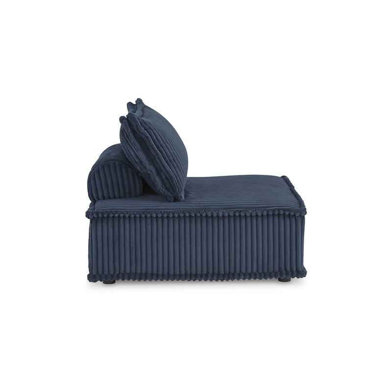 Signature Design by Ashley Bales Blue Accent Chair - 39"W x 39"D x 28"H
