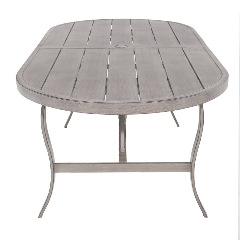 Aluminum Outdoor Oval Dining Table