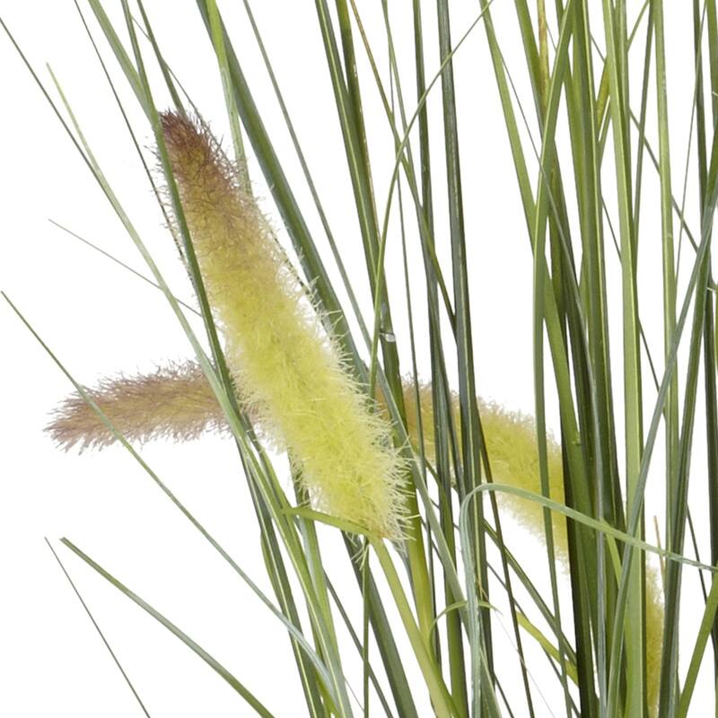 Tall Grass Plant Indoor Decor - 2.5ft Artificial Greenery for Home Office Living Room - 2.5ft.