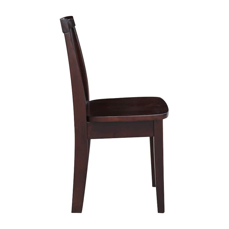 International Concepts Solid Wood Mission Juvenile Chairs - Set of 2
