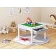 preview thumbnail 5 of 12, UTEX-2 in 1 Kids Activity Lego Table with Storage and Drawers
