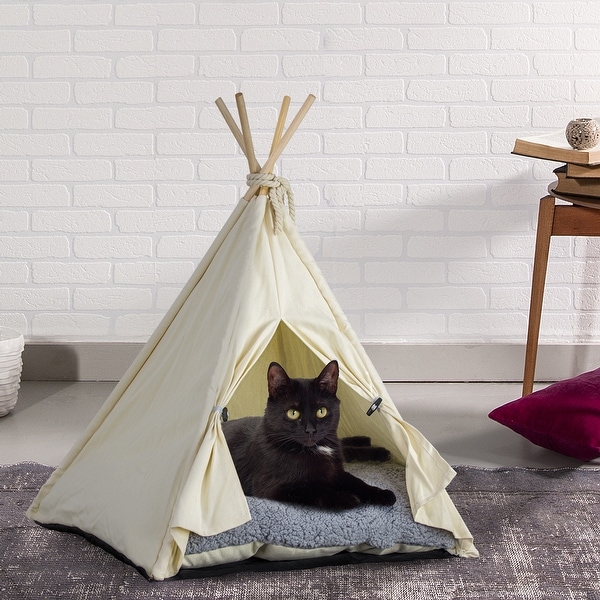 cat teepee bed