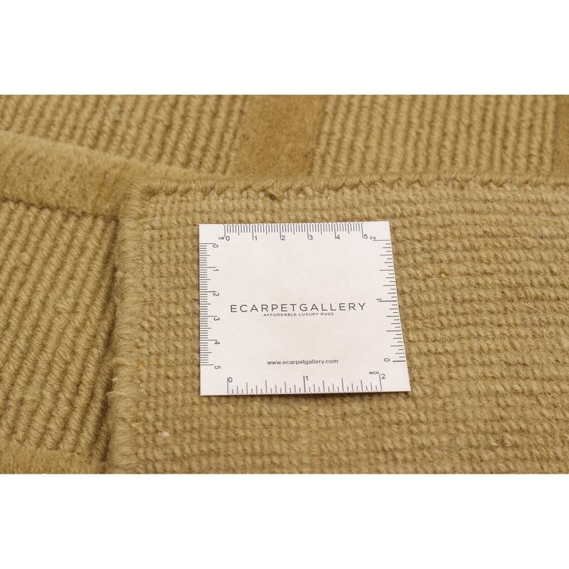 ECARPETGALLERY Hand-knotted Kathmandu Olive Wool Rug - 10'0 x 14'0