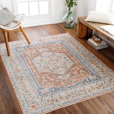 Livabliss Lillian Transitional Washable Area Rug