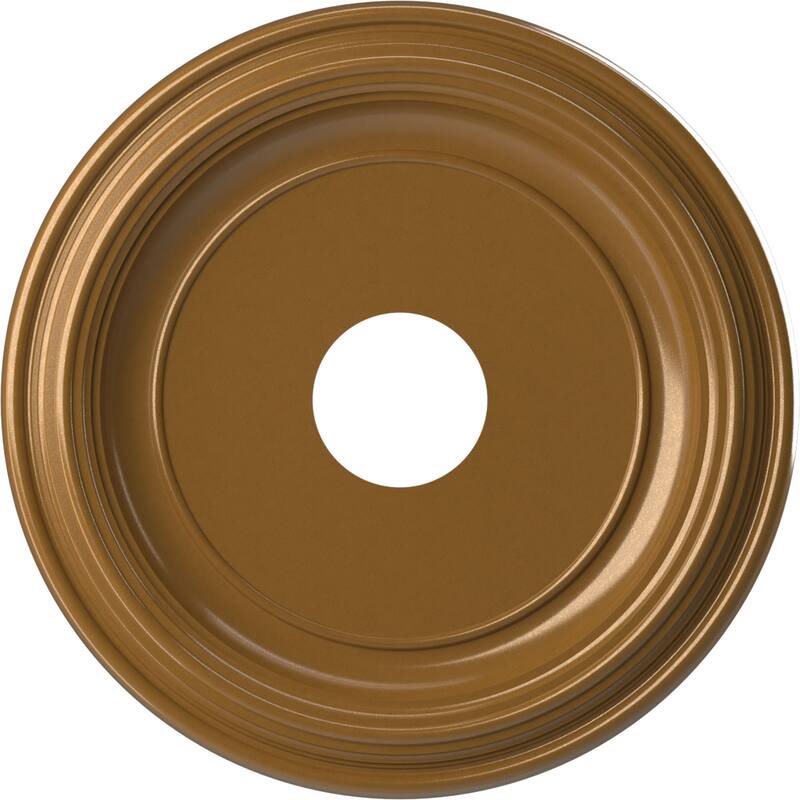 3 1/2" Inside Diameter - Traditional Thermoformed PVC Ceiling Medallion