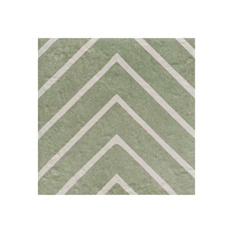 Verity Woven 8x8 Matte Porcelain Encaustic Tile - Floor, Wall, Backsplash