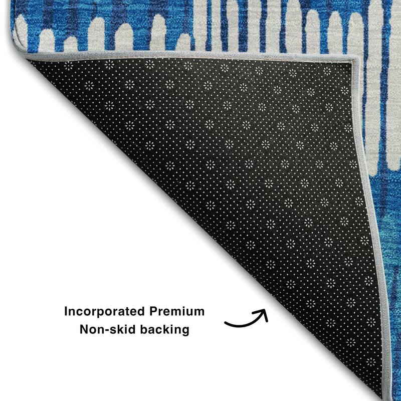 Premium Washable Super Soft Modern Sketches Mayfield Rug