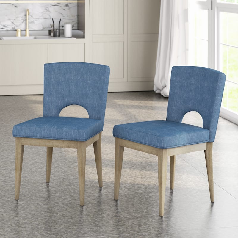 Upholstered Dining Chairs, Set of 2