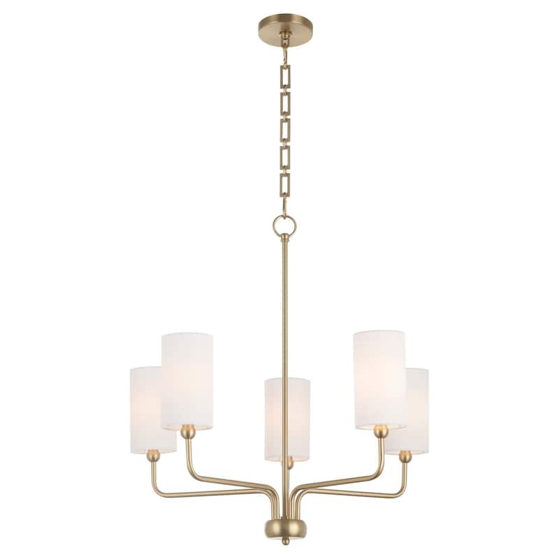 Quorum International 698-5 Charlotte 5 Light 27" Wide Chandelier