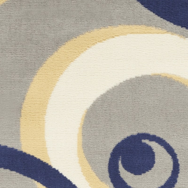 Liwas Power Loomed Geometric Modern Area Rug By HomeRoots
