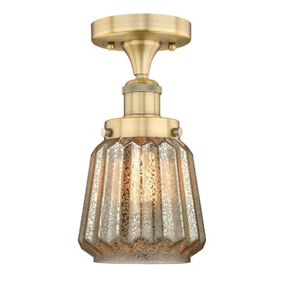 Innovations Lighting Chatham - 1 Light 7" Semi-Flush Mount