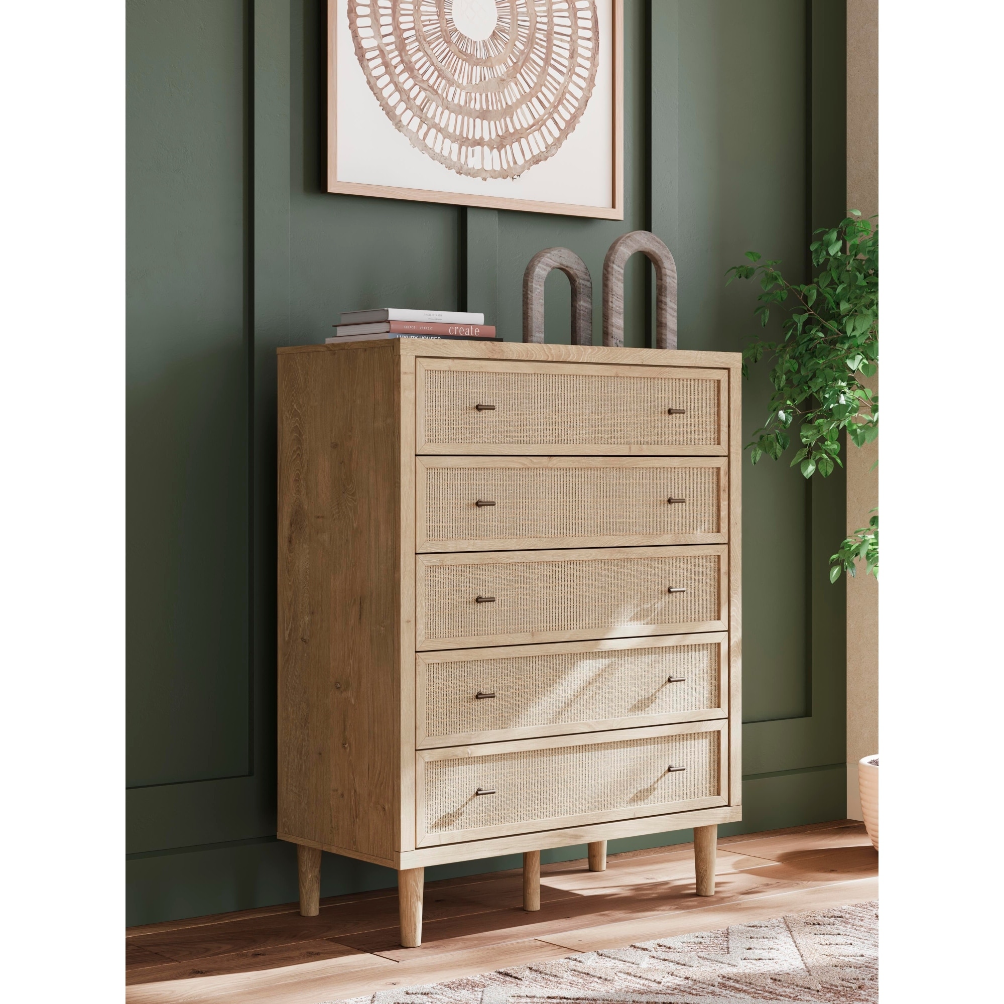 Signature Design by Ashley Cielden Brown Chest of Drawers