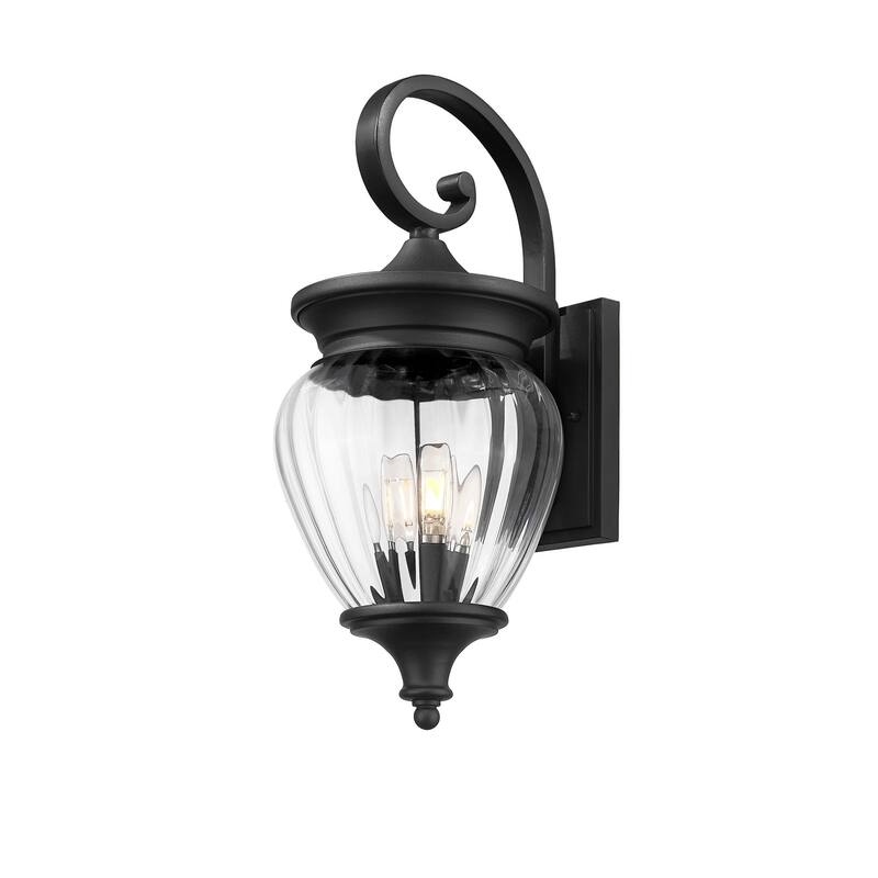 Z-Lite 5016M Davina 3 Light 22" Tall Marine Grade Outdoor Wall Sconce