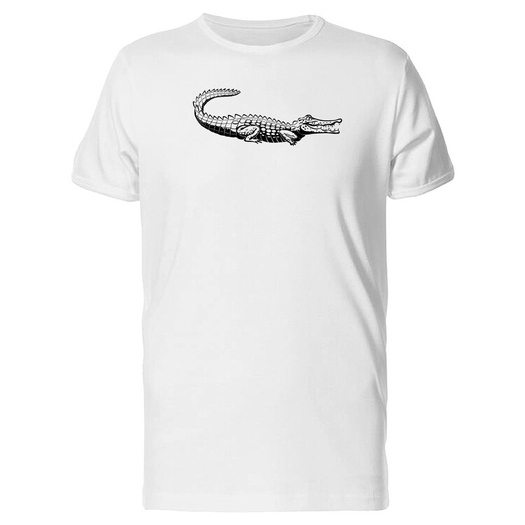 Shop Sketch Of Crocodile Tee Men S Image By Shutterstock Overstock 22320504