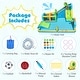 preview thumbnail 13 of 30, Costway Inflatable Water Park Bounce House with Climbing Wall Two