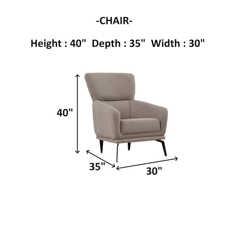 Futura 2 Pieces Living Room Sets 1 Sofa 1 Chair