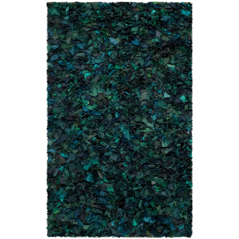 SAFAVIEH Handmade Rio Shag Chihoko 3.5-inch Extra Thick Decorative Rug