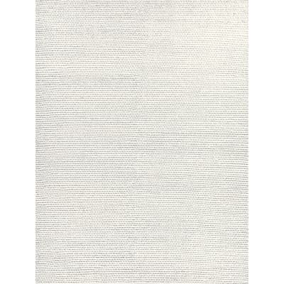EXQUISITE RUGS Arlow Handwoven Polyester/Cotton Light Grey Area Rug.