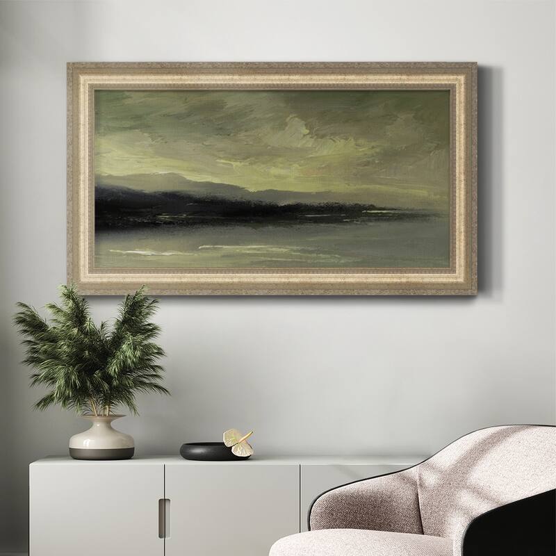 Coastal Dawn Premium Framed Canvas- Ready to Hang