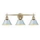 preview thumbnail 36 of 37, Orwell 3-light Bathroom Vanity Light