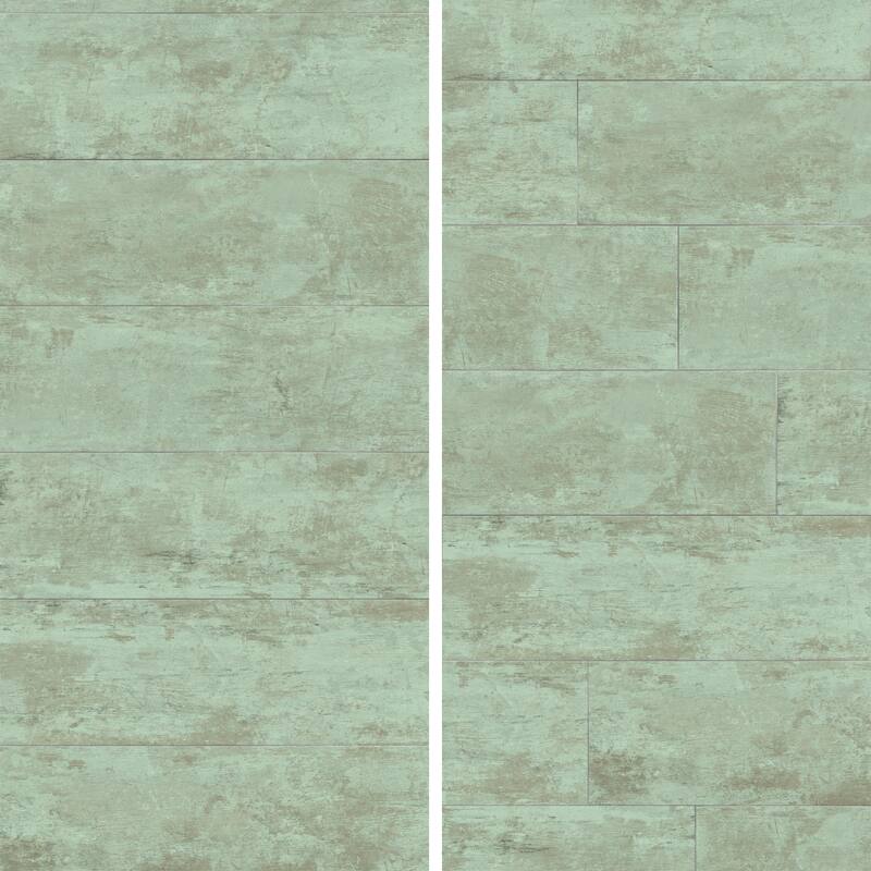 Merola Tile Habanera Verde 11-7/8" x 35-1/2" Ceramic Wall Tile