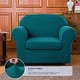 preview thumbnail 65 of 91, Subrtex Stretch Spandex 2-piece Armchair Slipcover Furniture Protector