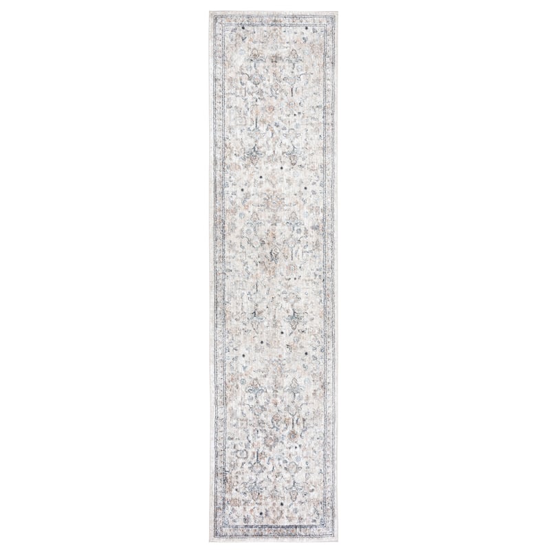 SAFAVIEH Jasmine Drema Vintage Rug - 2'2" x 9' Runner - Grey/Blue
