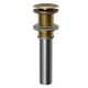 preview thumbnail 21 of 27, Karran PU25 Pop-Up Vanity Bowl Drain Brushed Gold