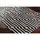 preview thumbnail 12 of 41, Hand-Crafted Euclid Viscose & Hair-on-hide Area Rug