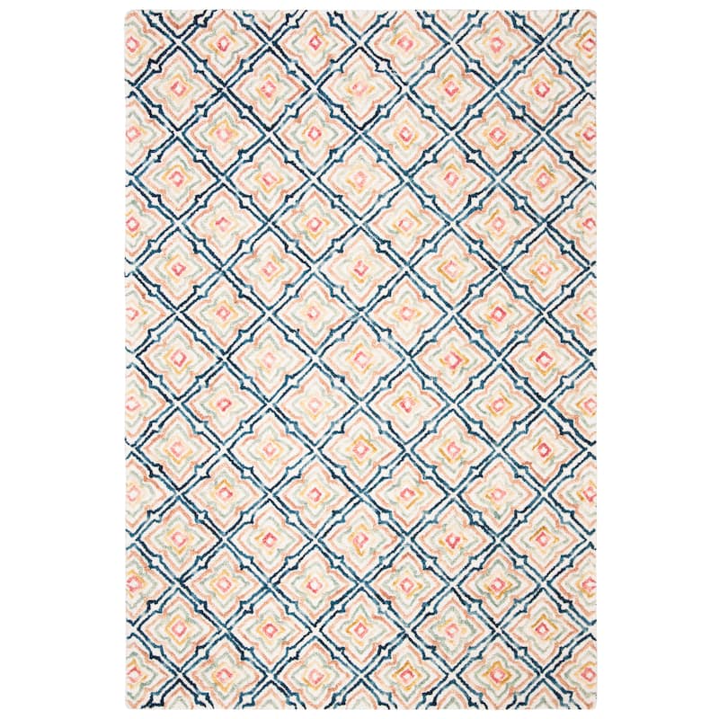 SAFAVIEH Handmade Trace Alycia Floral Wool Rug