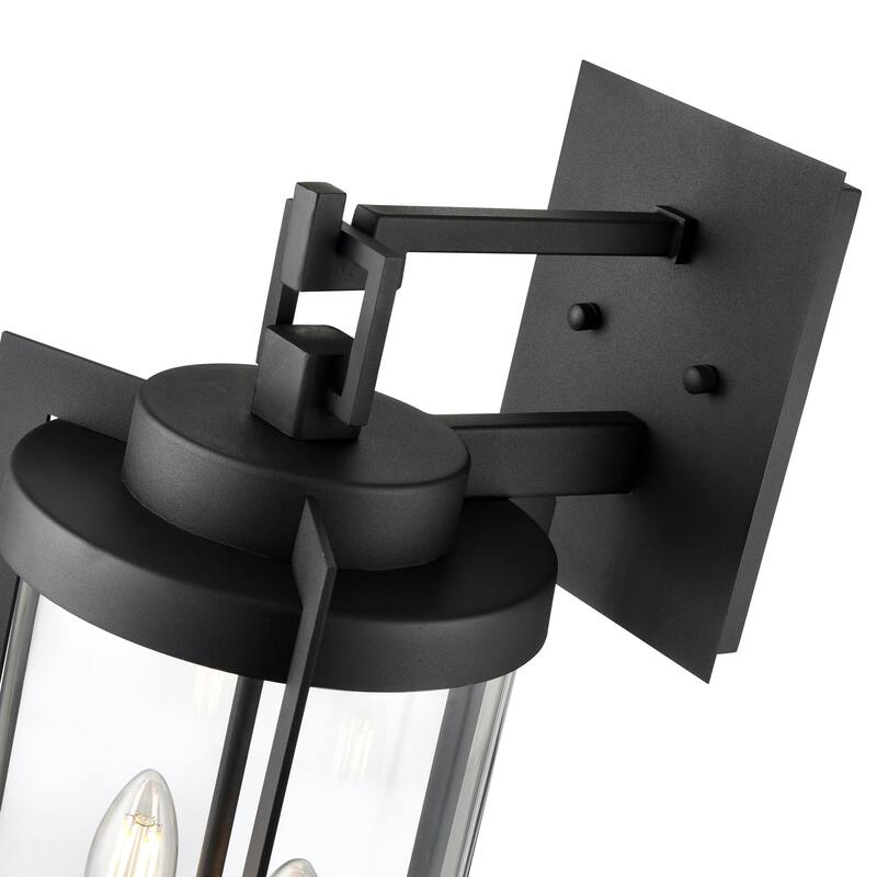 Millennium Lighting Ellway 1 Light Outdoor Wall Sconce in Textured Black