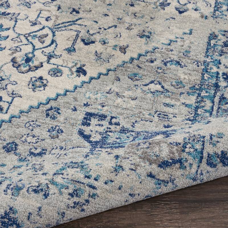 Nourison Tranquil Traditional Persian Medallion Area Rug
