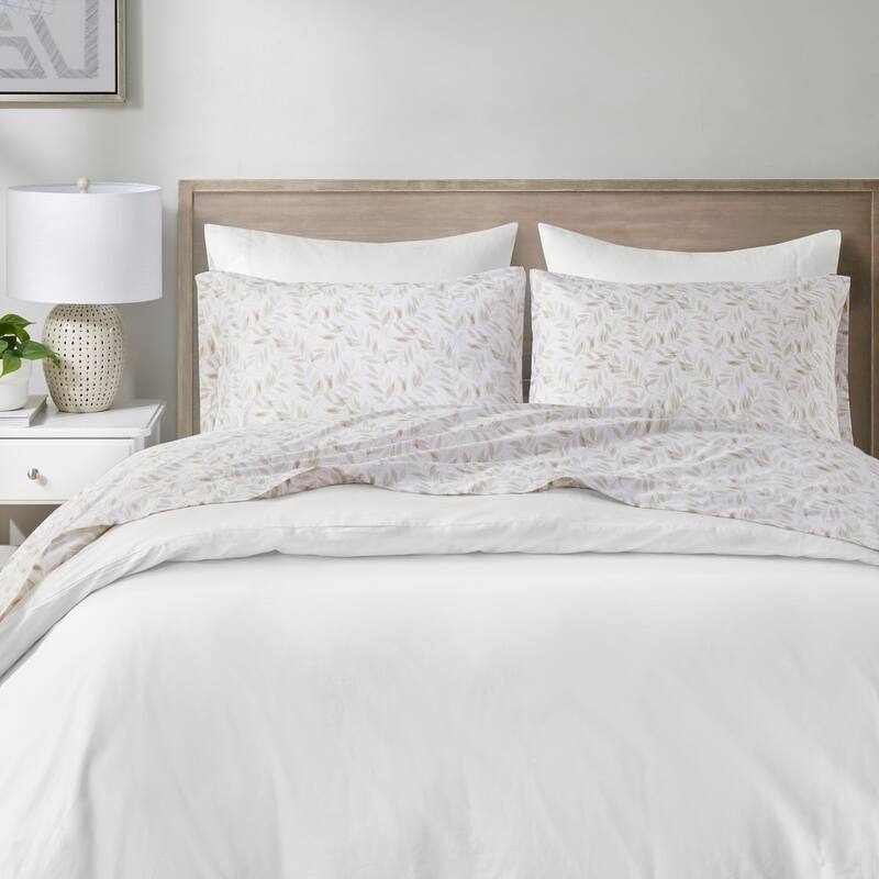 Madison Park Essentials 200 Thread Count Printed Cotton Sheet Set