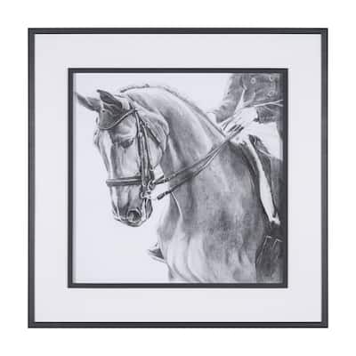 Poised Framed Art Print