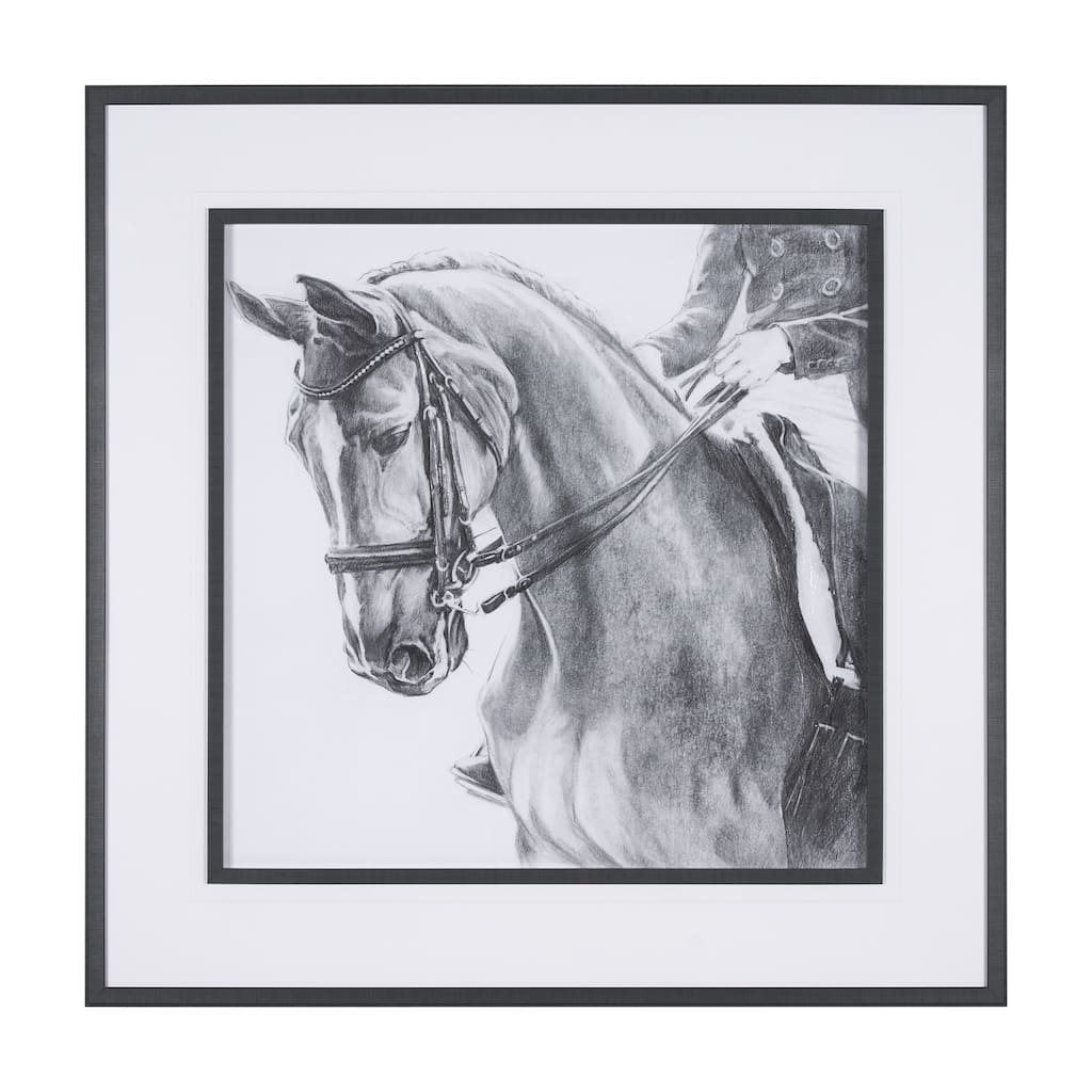 Poised Framed Art Print