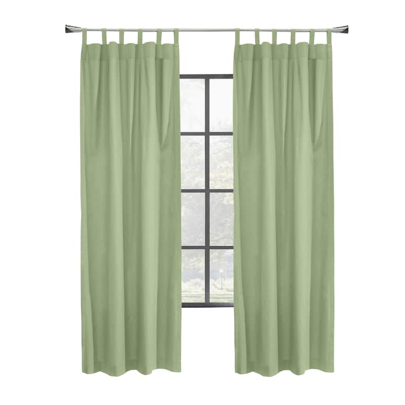 Weathermate Topsions 3-way Header Insulated Curtain Panel Pair