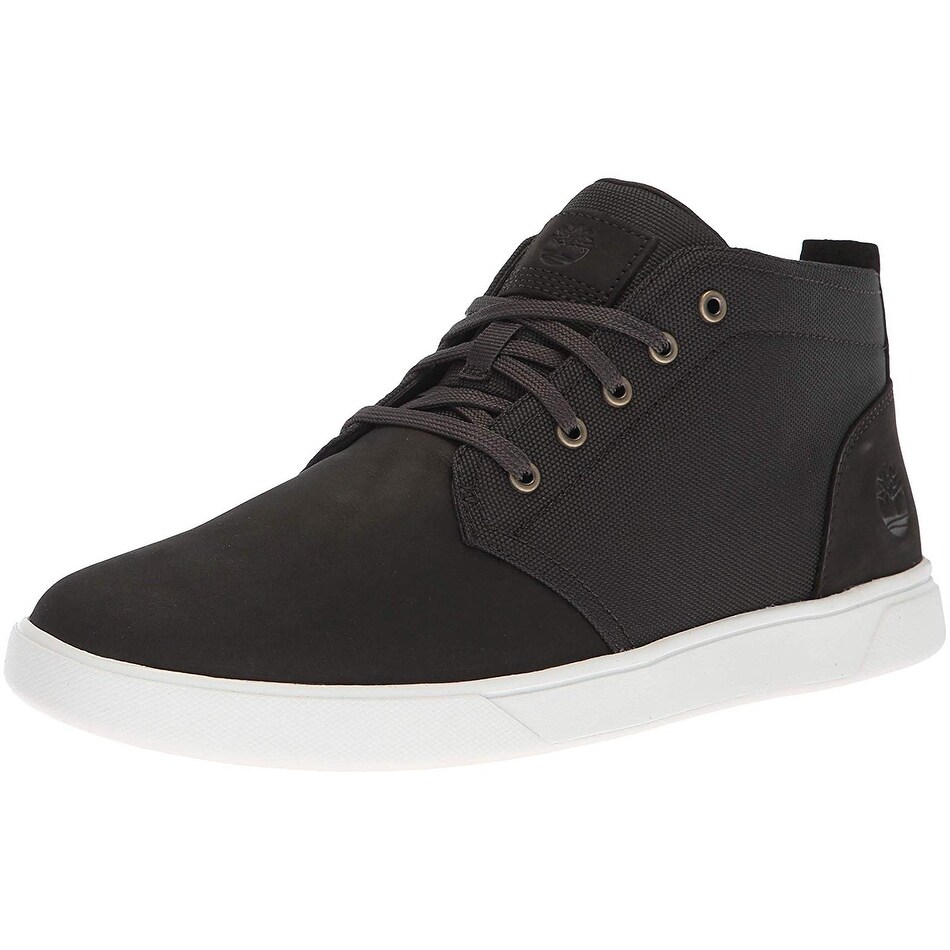 men's groveton ltt chukka leather & fabric sneaker
