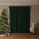 preview thumbnail 47 of 122, Sun Zero Oslo Theater Grade Extreme Total Blackout Rod Pocket 1-Piece Curtain Panel, Single Panel