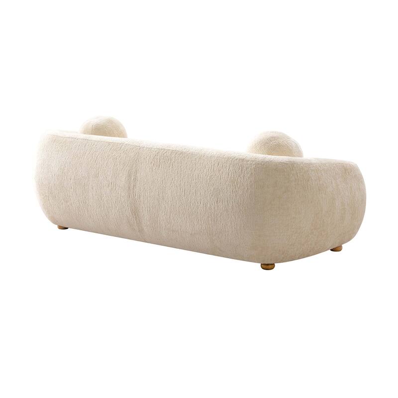 Manhattan Comfort Modern Tribeca Chenille 85.8 Inch Sofa