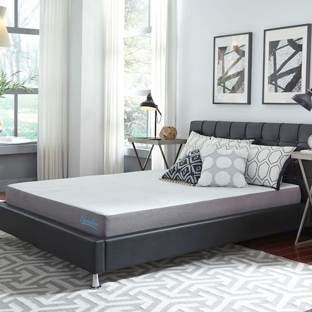 Slumber Solutions 8-inch Gel Memory Foam Choose Your Comfort Mattress