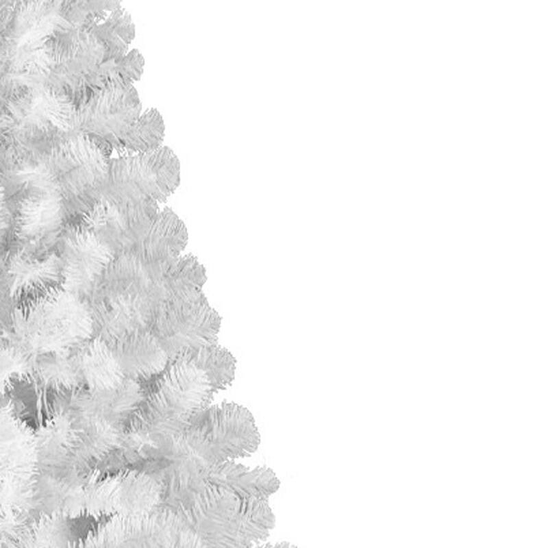 HomeRoots 9' White Full Spruce Christmas Tree