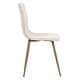 preview thumbnail 38 of 52, Carson Carrington Upholstered Dining Chair Golden Leg (Set of 4)