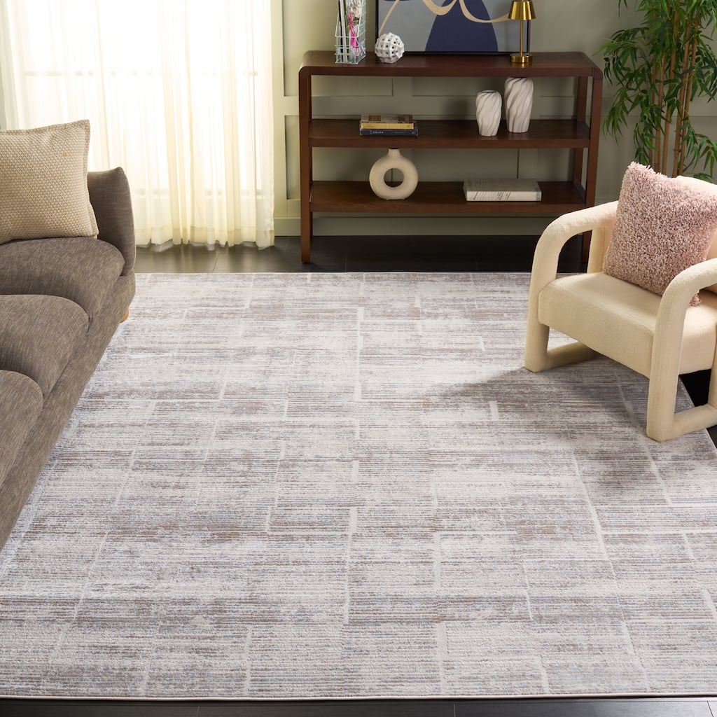 SAFAVIEH Whisper Mayme Modern Abstract Rug