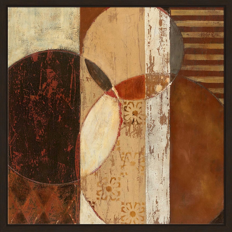 "Kaleidoscope II" by Carol Robinson Print on Floating Canvas