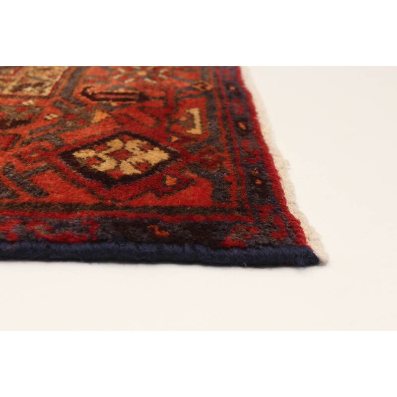 ECARPETGALLERY Hand-knotted Anadol Red Wool Rug - 4'0 x 6'10