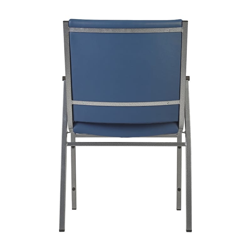Heavy Duty Stack Chair with Arms - 21"D x 21"W x 31"H