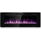 preview thumbnail 14 of 13, Electric Fireplace Recessed Wall Mounted Fireplace Heater 50''W x 3.86''D x 18.11''H