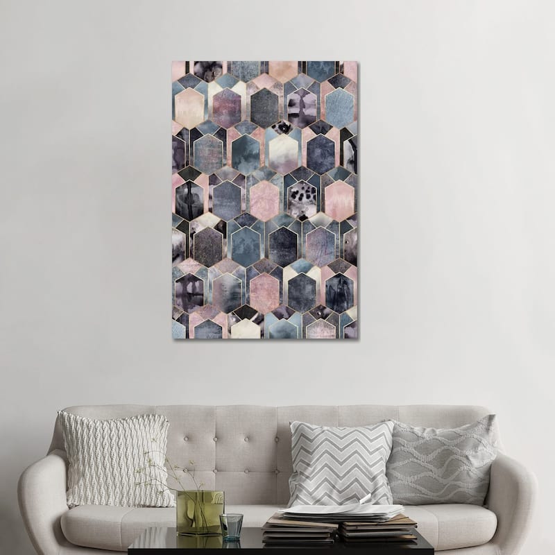 iCanvas "Art Deco Dream I" by Elisabeth Fredriksson Canvas Print - 48x32x1.5