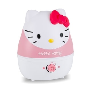 Crane Adorable Ultrasonic Cool Mist Humidifier - Hello Kitty - Bed